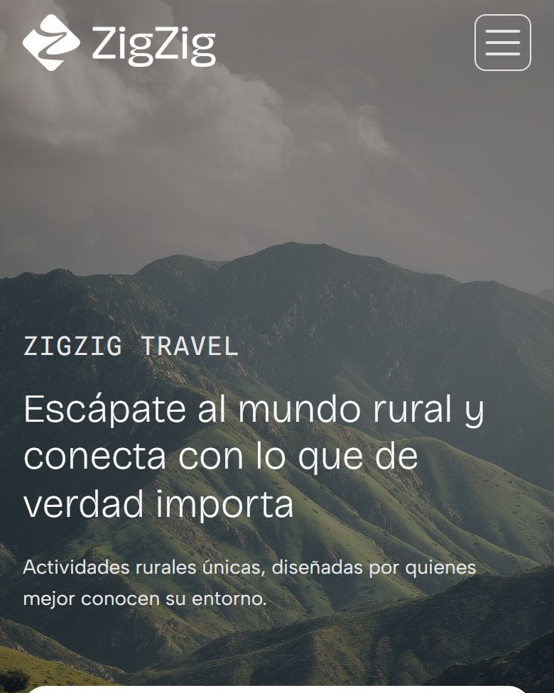 Web en movil